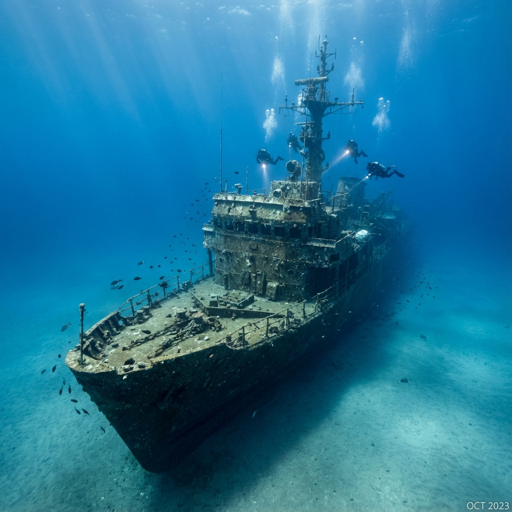 Corveta Afonso Cerqueira (F488) - Dive location in Madeira